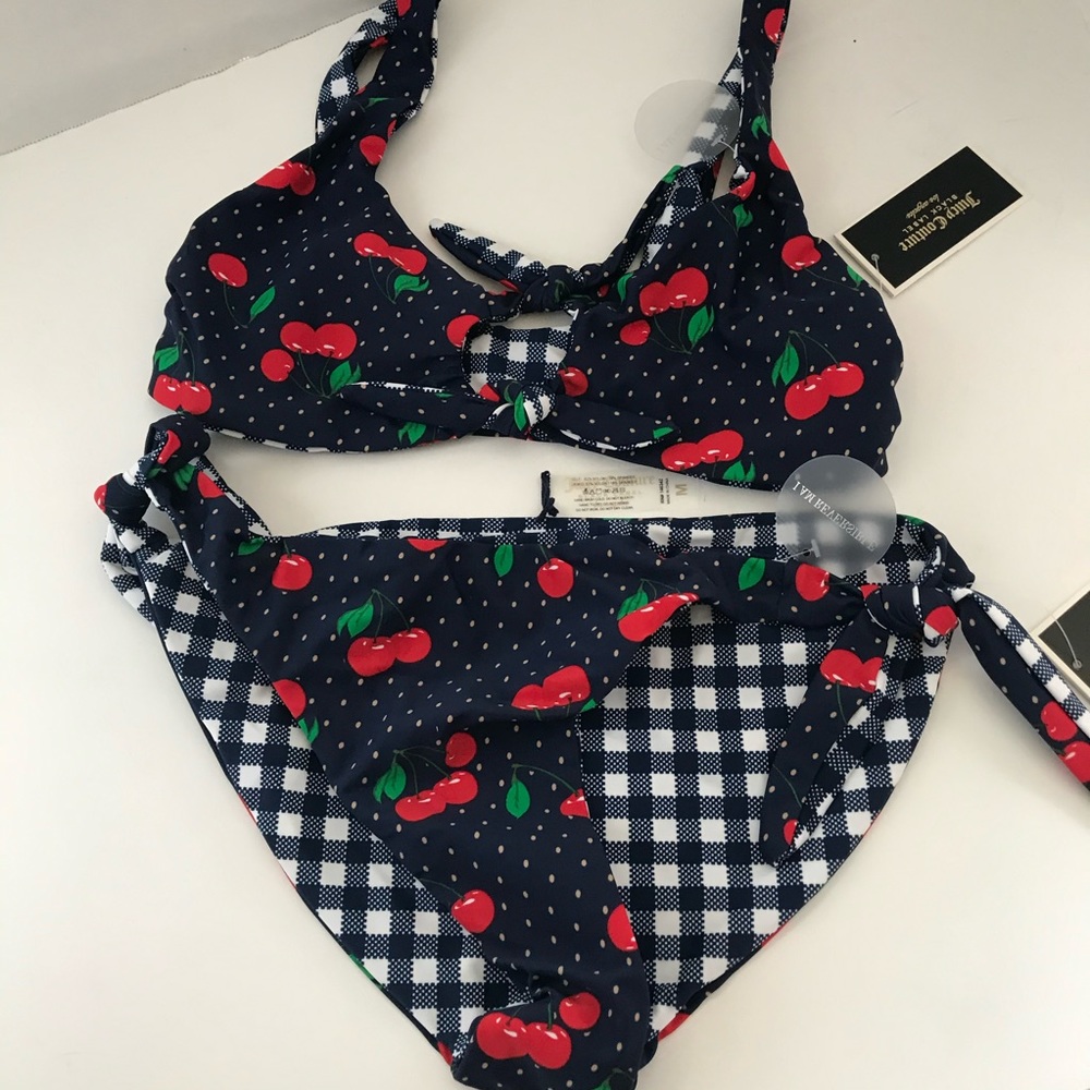REVERSIBLE bikini top & bottom Juicy Couture